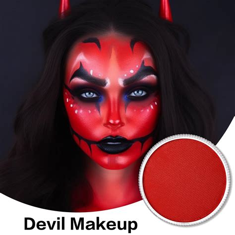 Demon Face Painting