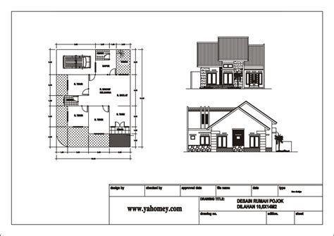 ツ 52+ desain rumah minimalis tampak depan 1 lantai modern sederhana