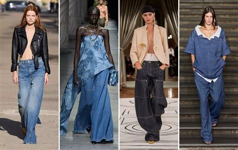Denim Evolution in Spring 2024 Fashion