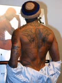 Dennis Rodman Tattoo Back