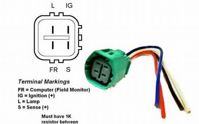 Denso 4 Wire Alternator Wiring Diagram