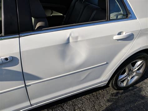 Dented Car Door