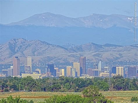 Denver Skyline in July