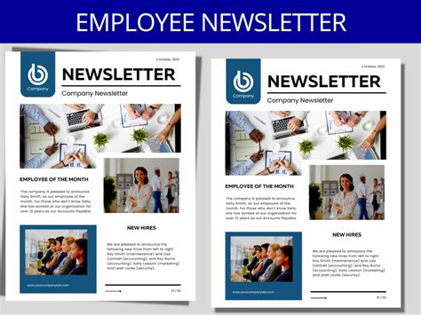 32 Free Printable A4 Newsletter Templates For School And Community