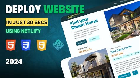 Deploy Website Statis: HTML, CSS, JS ke Netlify