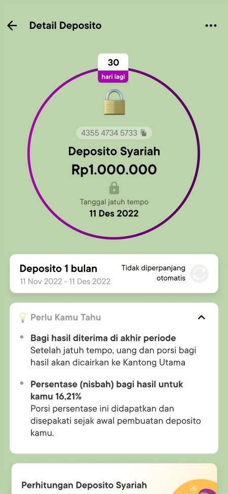 Deposito Syariah 