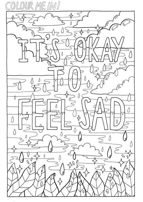 Depressing Coloring Pages