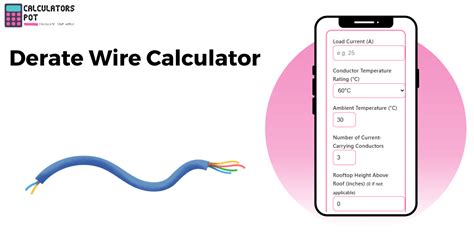 Derate Wire Calculator