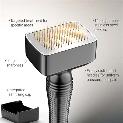 Derma stamp microneedles