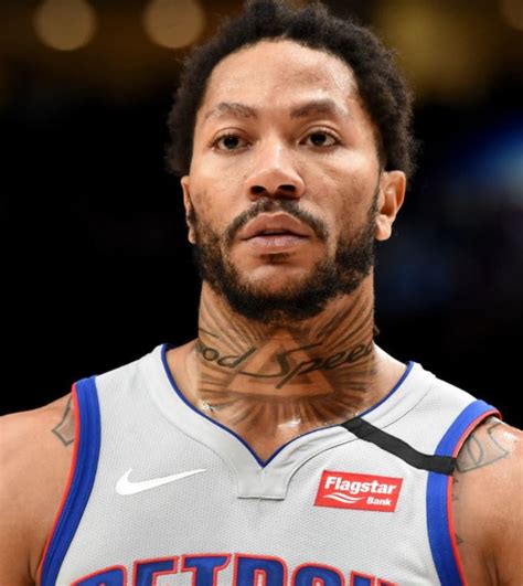 Derrick Rose Got Himself a Serious Neck Tattoo Page 2 of