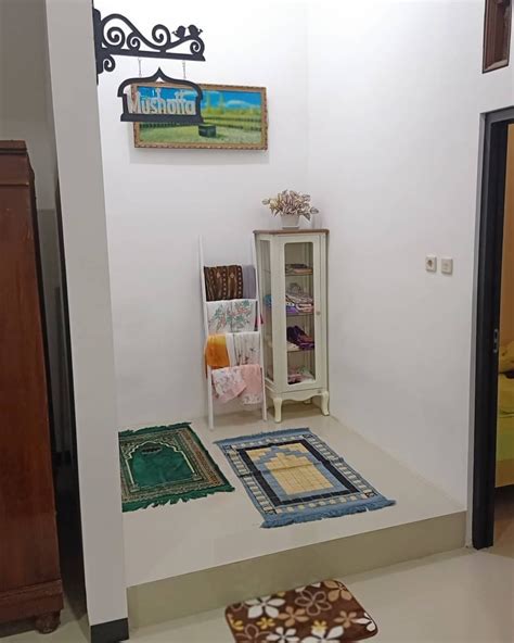 desain interior mushola dan tempat wudhu dalam rumah