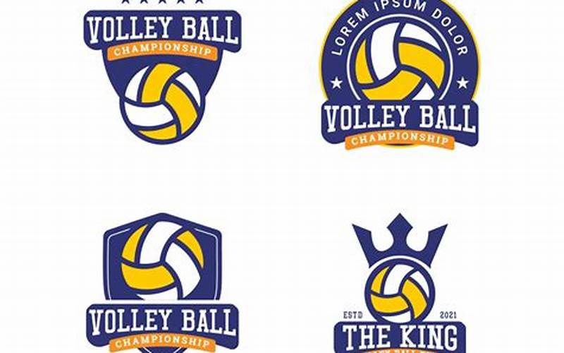 Desain Logo Volleyball Yang Baik