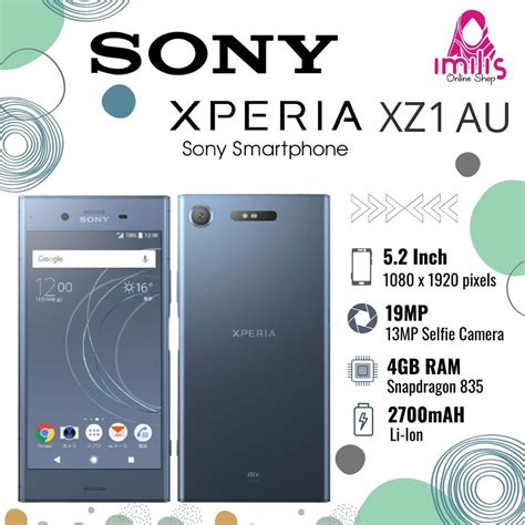 Desain Sony Xperia XZ1 AU 4/64 (SECOND)