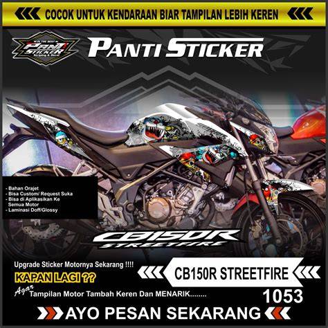 Desain Cutting Sticker Cb150r Old