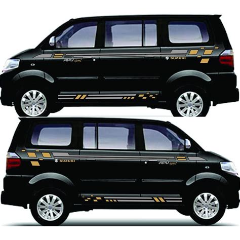 Desain Cutting Sticker Mobil Apv