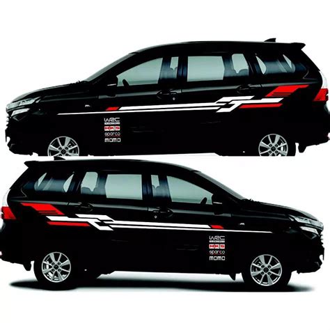 Desain Cutting Sticker Mobil Warna Silver