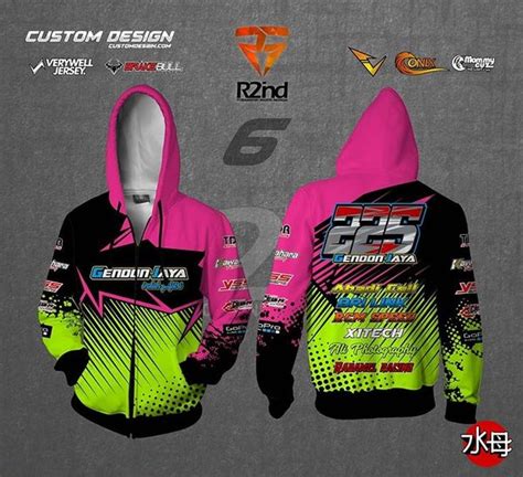 Desain Jaket Racing