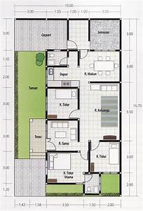 desain konsep rumah sederhana 3 kamar 1 lantai