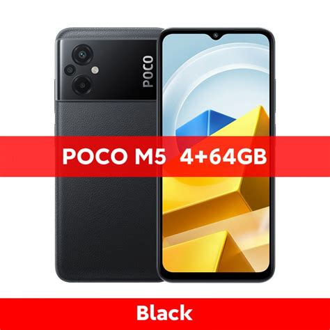 Desain POCO M5 NFC