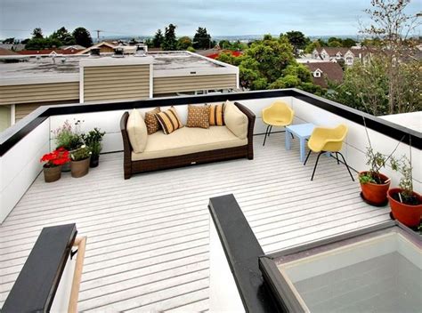 desain rooftop untuk rumah minimalis dengan ukuran kecil