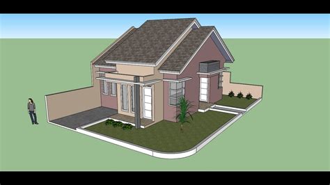 desain rumah 3d dengan coreldraw