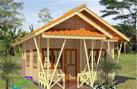 Desain Rumah Bambu Kecil, Nyaman dalam Kesederhanaan | Idedaninspirasi.com