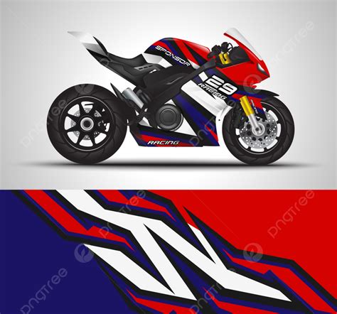Desain Stiker Balap Motor