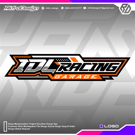 Desain Stiker Racing