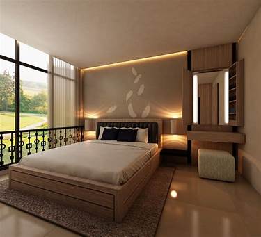 desain interior kamar tidur mewah minimalis