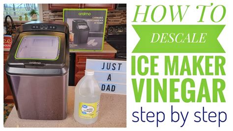 Descale the Ice Maker