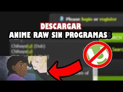 Descargar Anime Raw