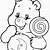 Desenhos de Urso Carinhoso para Colorir imprimir e pintar