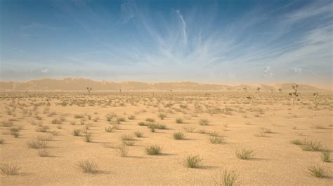 Desert Landscape 3d Model