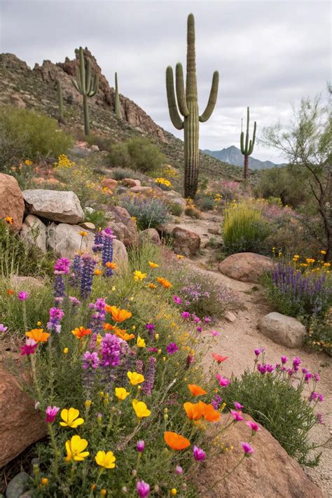 Desert Landscape Flowers
