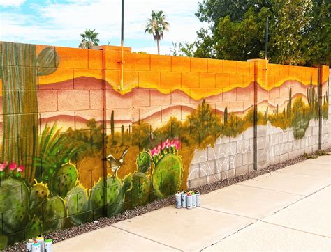 Desert Landscape Murals
