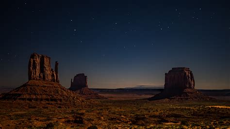 Desert Landscape Night