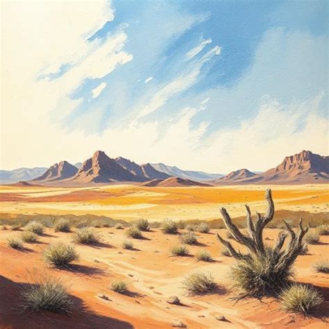 Desert Landscape Print