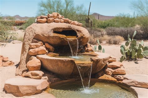 Desert Landscape Water Features