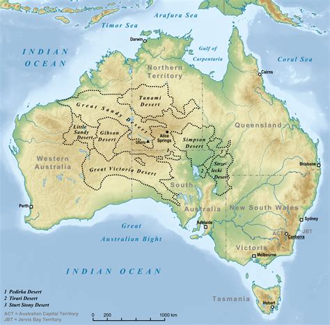 Australia Desert Map Related Keywords & Suggestions Australia Desert