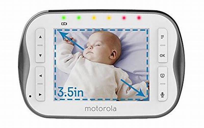 Design Of Motorola Wifi 3.5 Inch Video Monitor