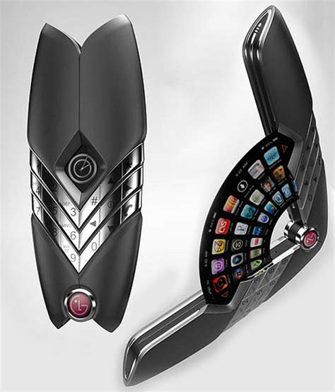 Design of a futuristic phone