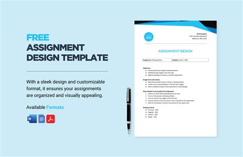 Design Assignment Template Picture