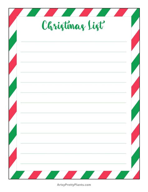 Design Christmas List