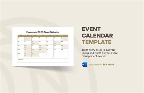 Design Event Calendar For Free