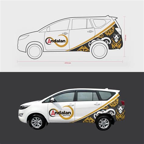 Design Sticker Mobil