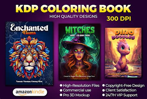 Design Tips for Engaging KDP Coloring Books