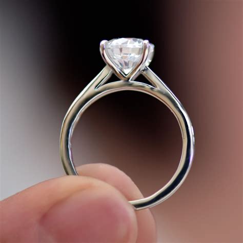 Design your stylish solitaire engagement ring