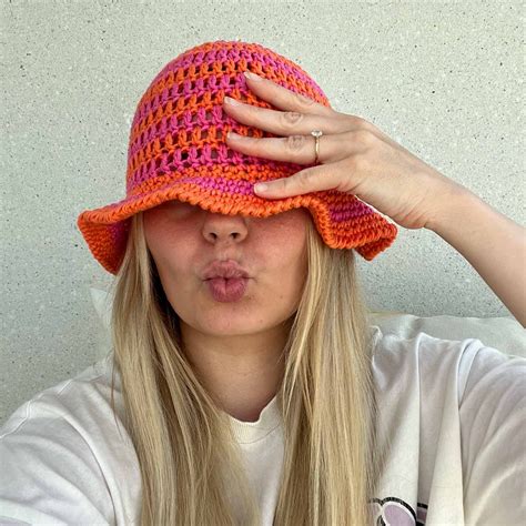 Designer Crochet Bucket Hat