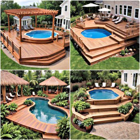 Designing Your DIY Above Ground Pool Deck