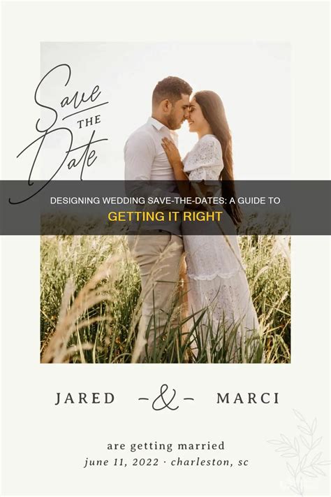 Designing Your Dream Save The Dates